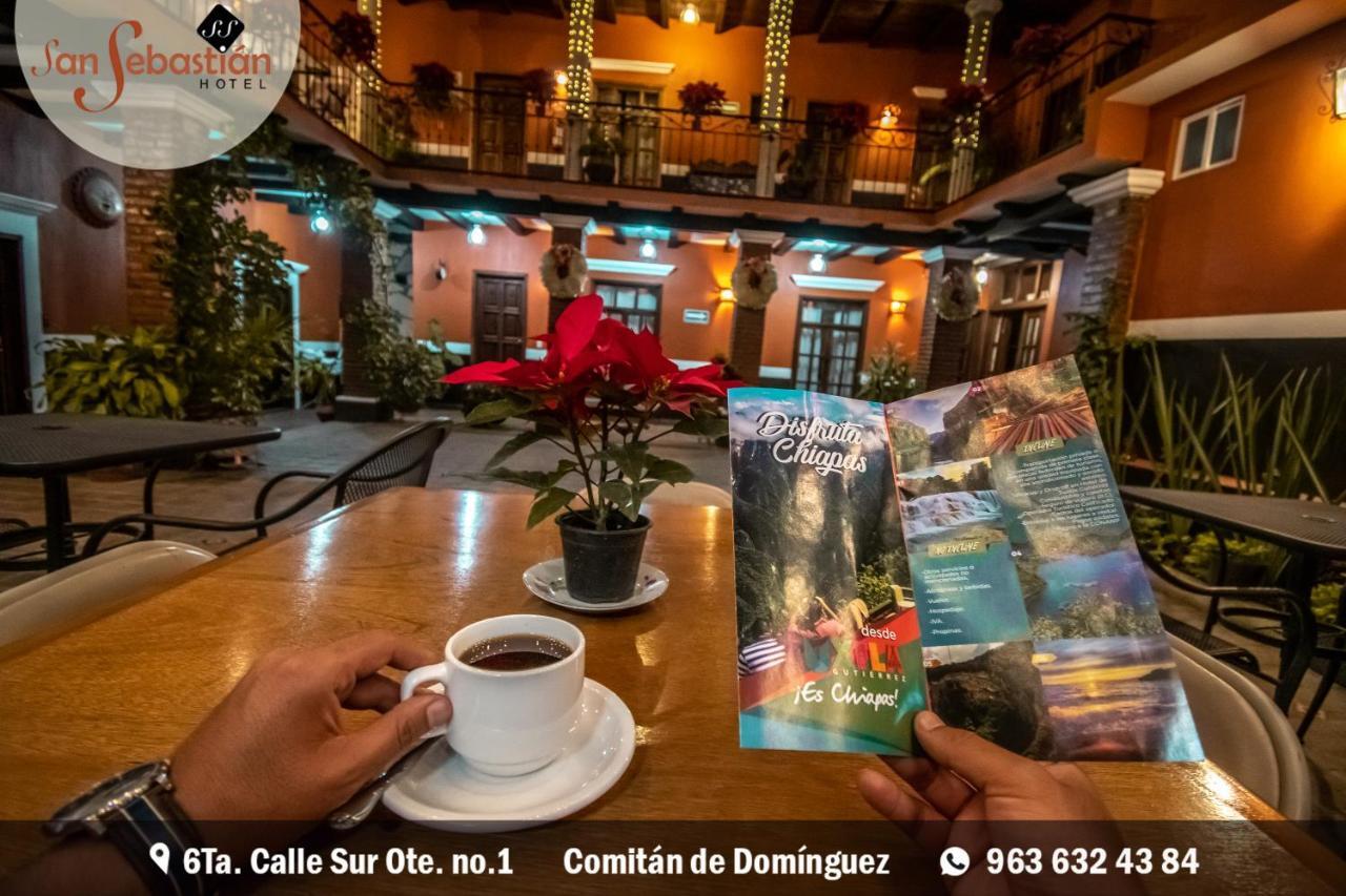 Hotel San Sebastian Comitan de Dominguez Esterno foto