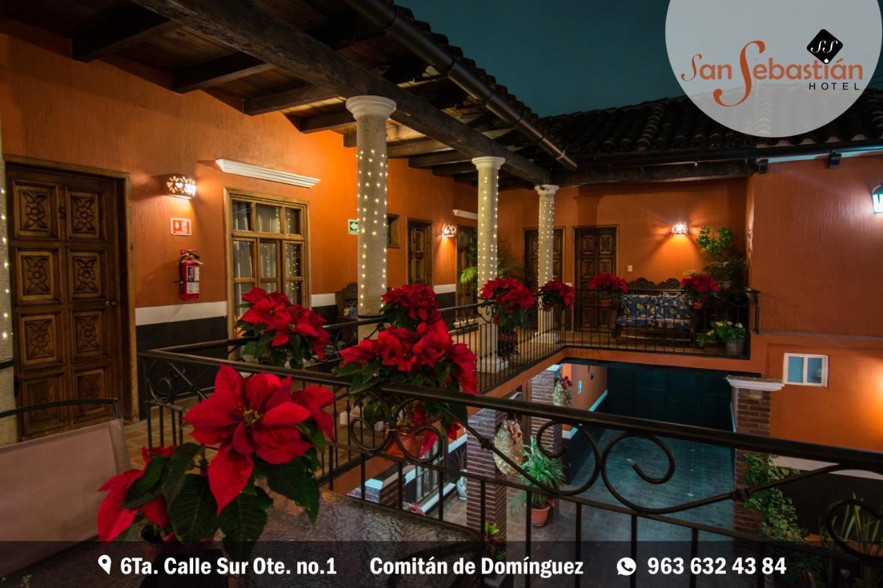 Hotel San Sebastian Comitan de Dominguez Esterno foto