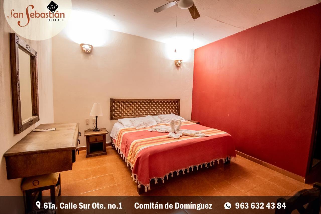 Hotel San Sebastian Comitan de Dominguez Esterno foto