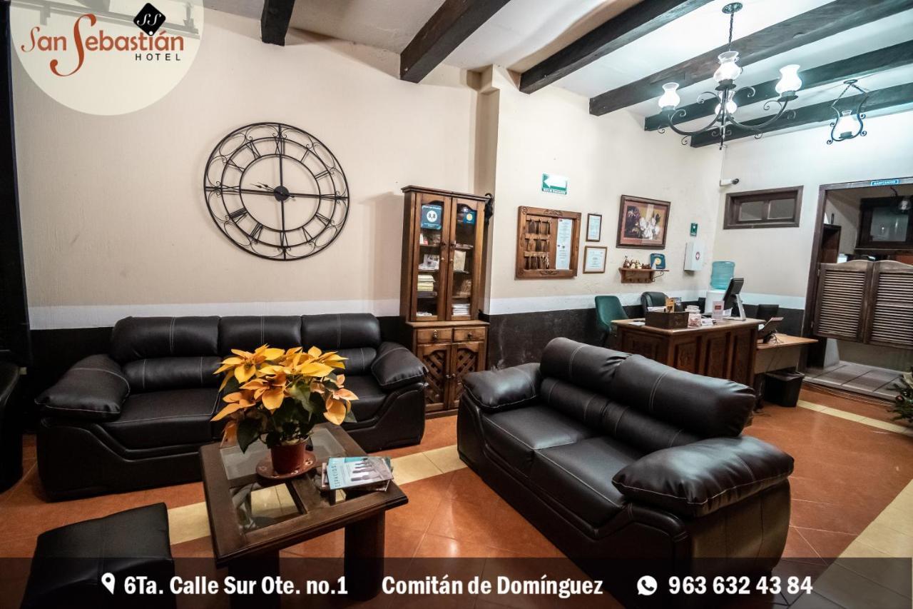 Hotel San Sebastian Comitan de Dominguez Esterno foto